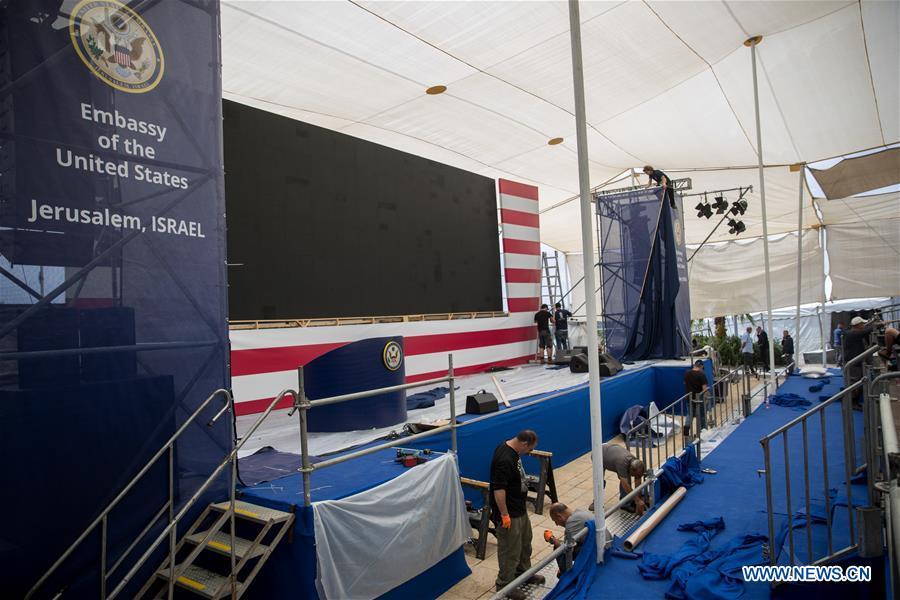 Israël se prépare pour l'inauguration de la nouvelle ambassade des États-Unis à Jérusalem